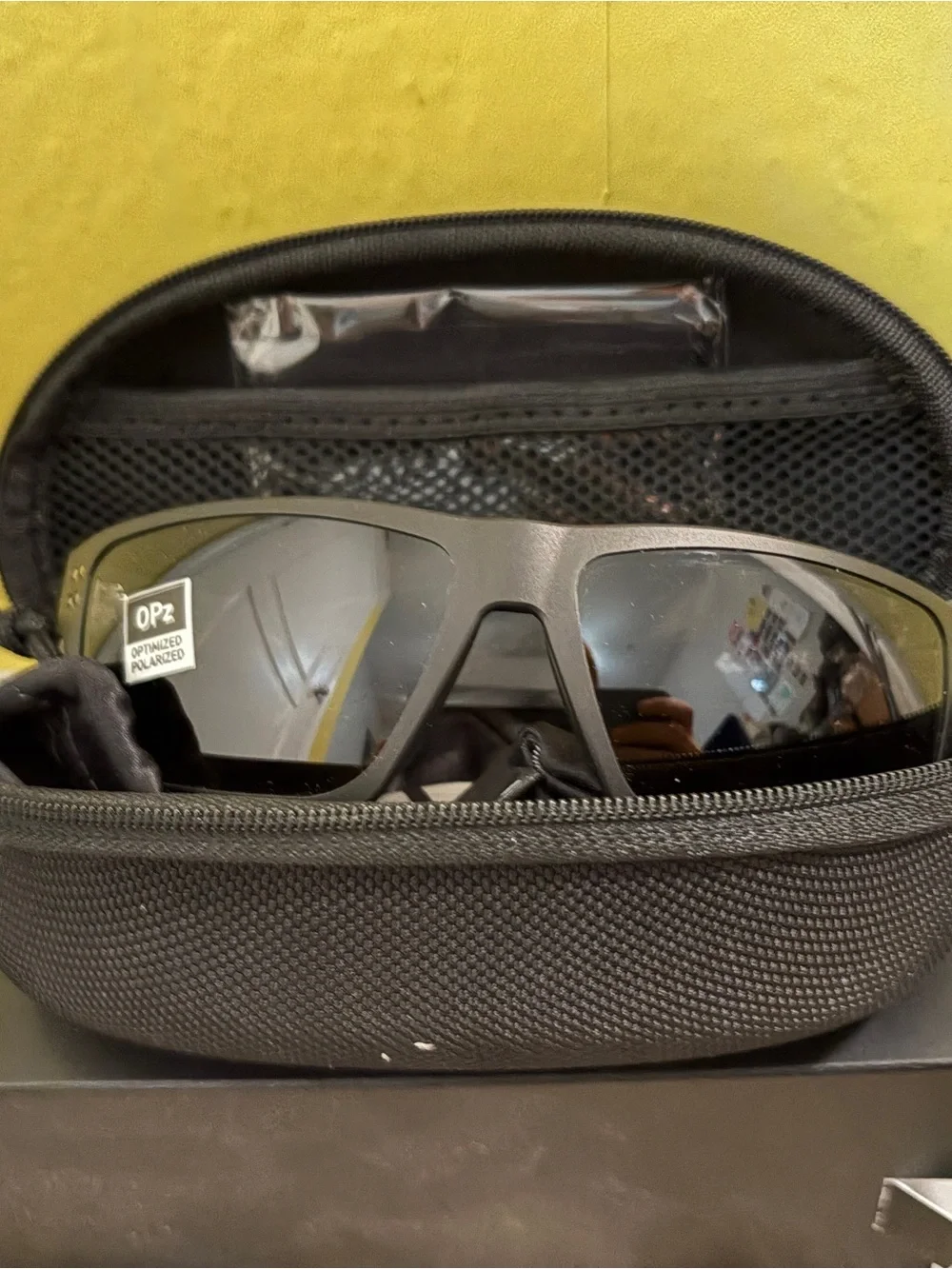 Gatorz Sentix Polarized Sunglasses - Black Frame, Smoke Lens